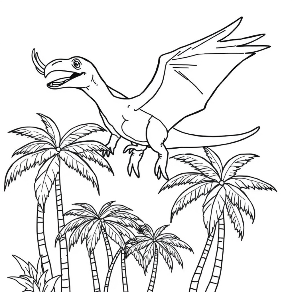 dinosaur coloring page 6
