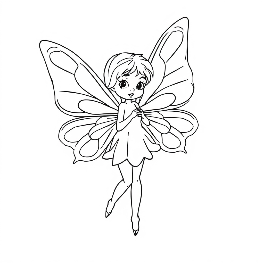 butterfly coloring page 7