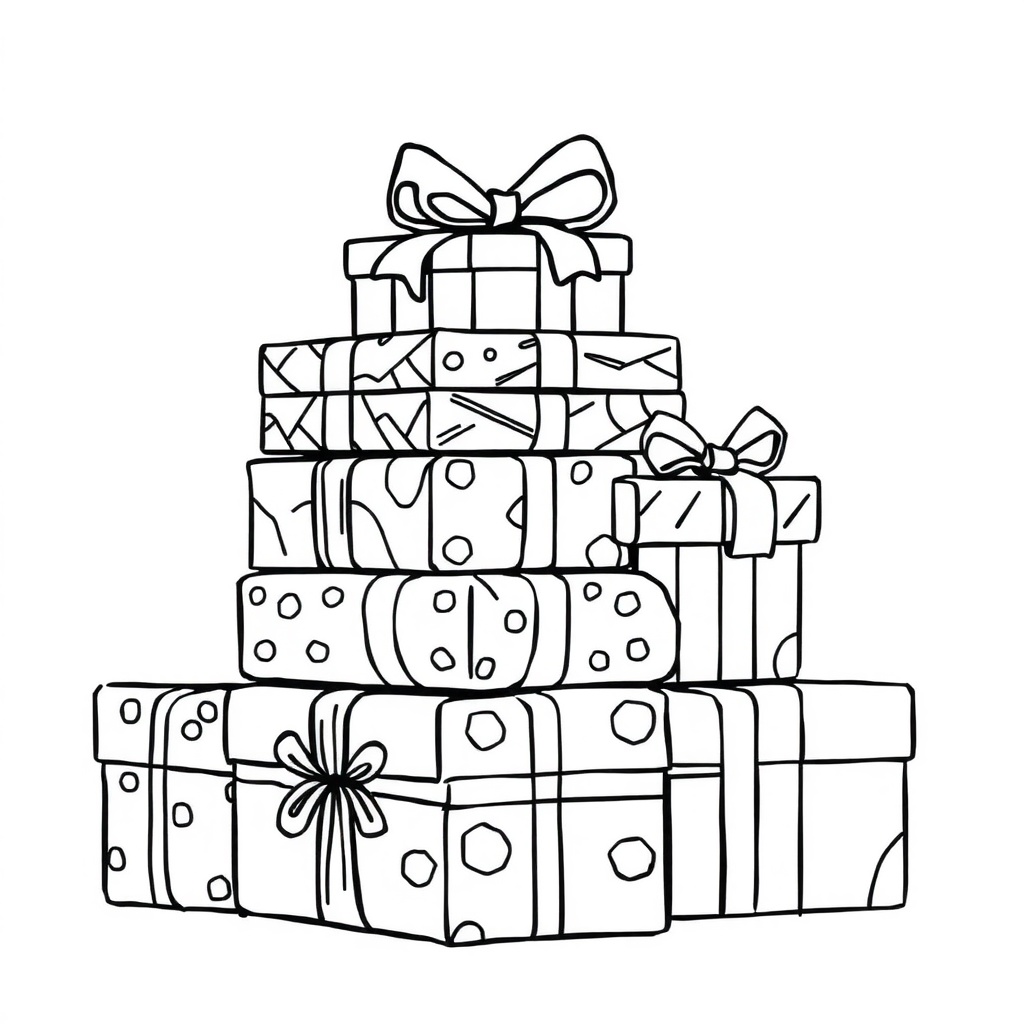 Christmas coloring page 5