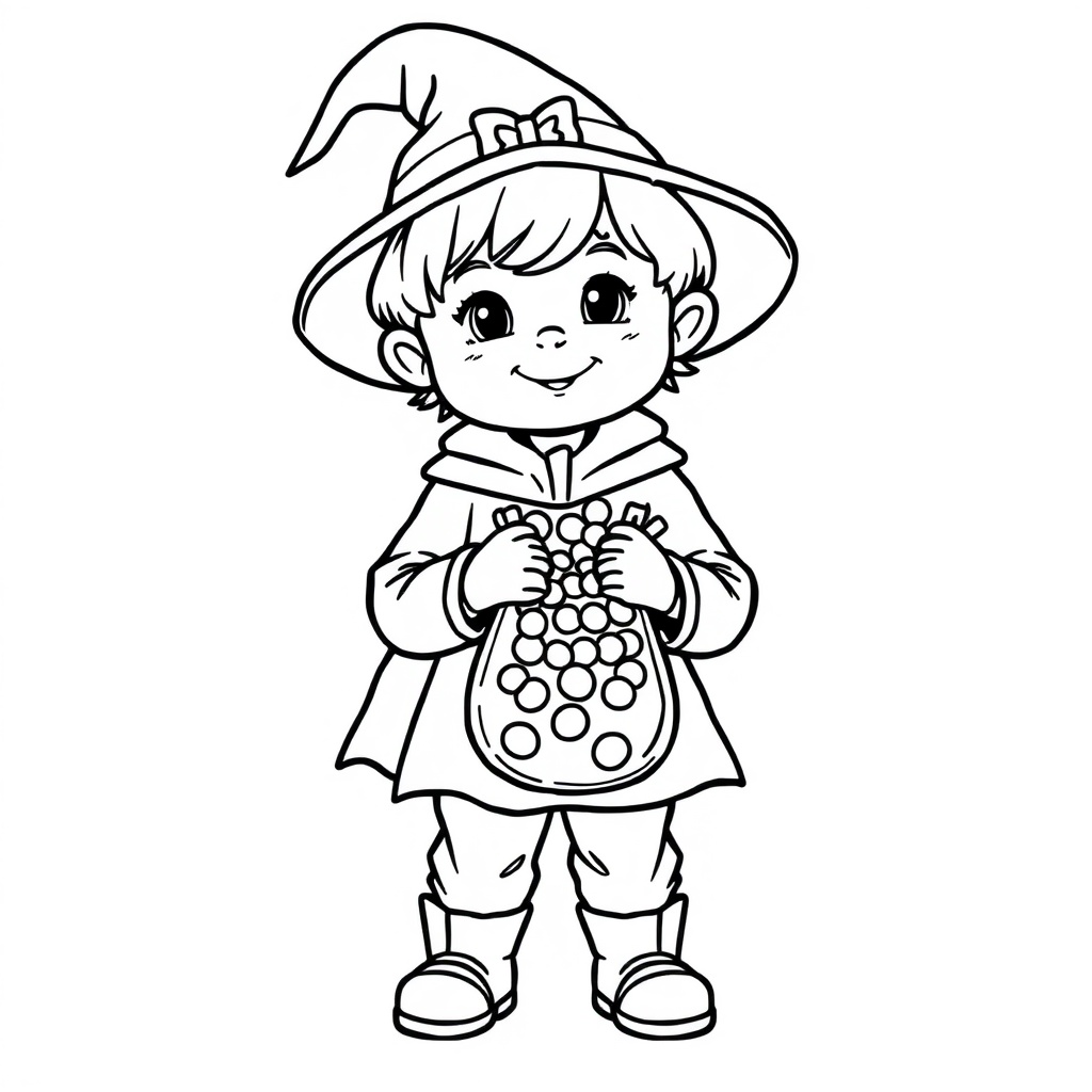 Halloween coloring page 6