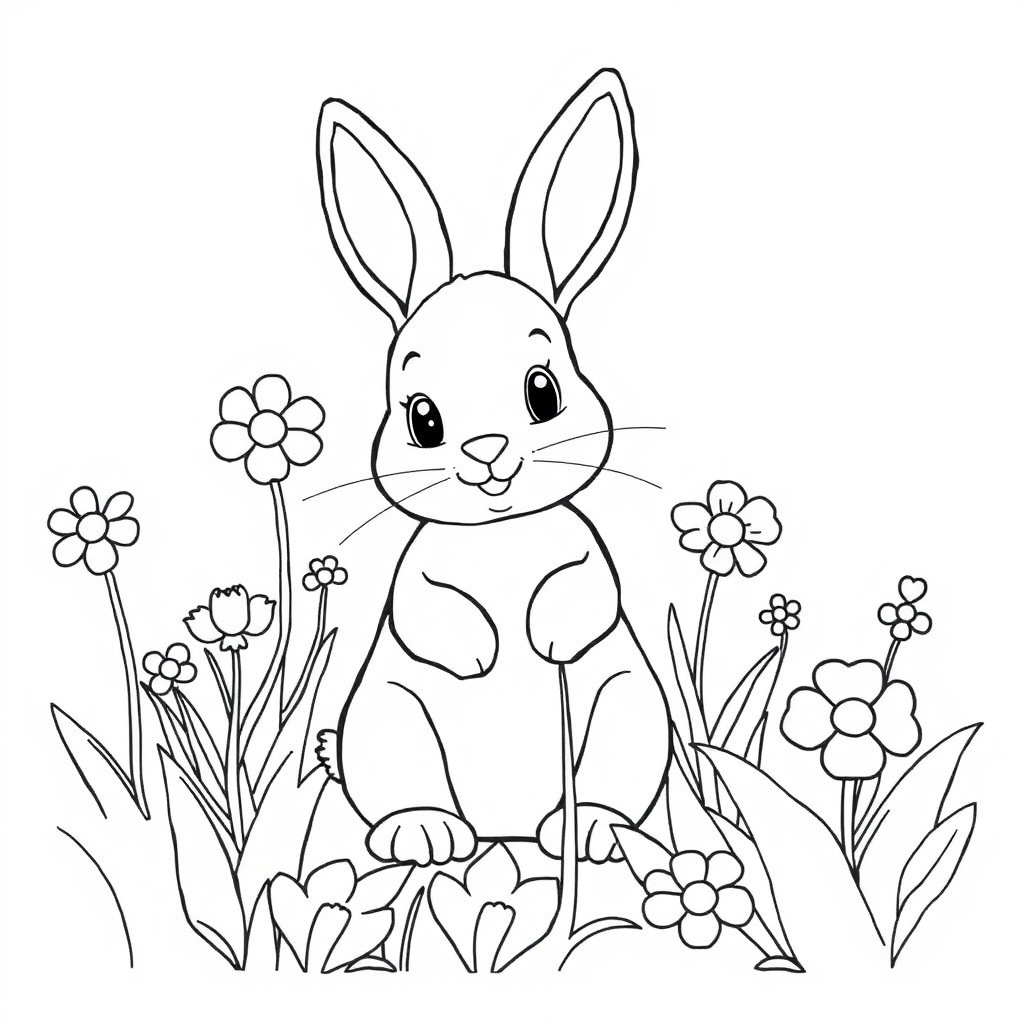 Easter coloring page 5