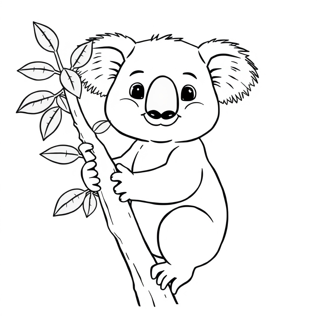 animal coloring page 8