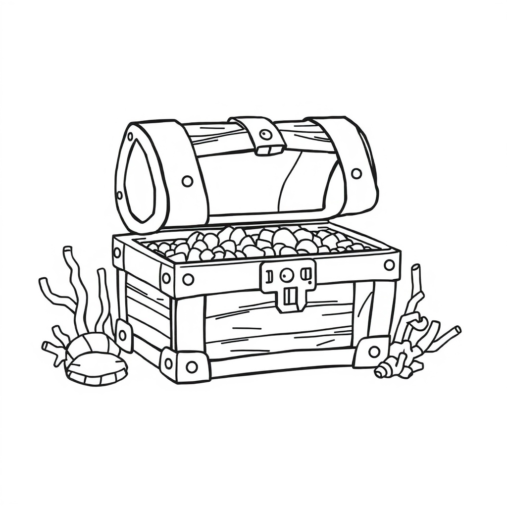 ocean coloring page 7