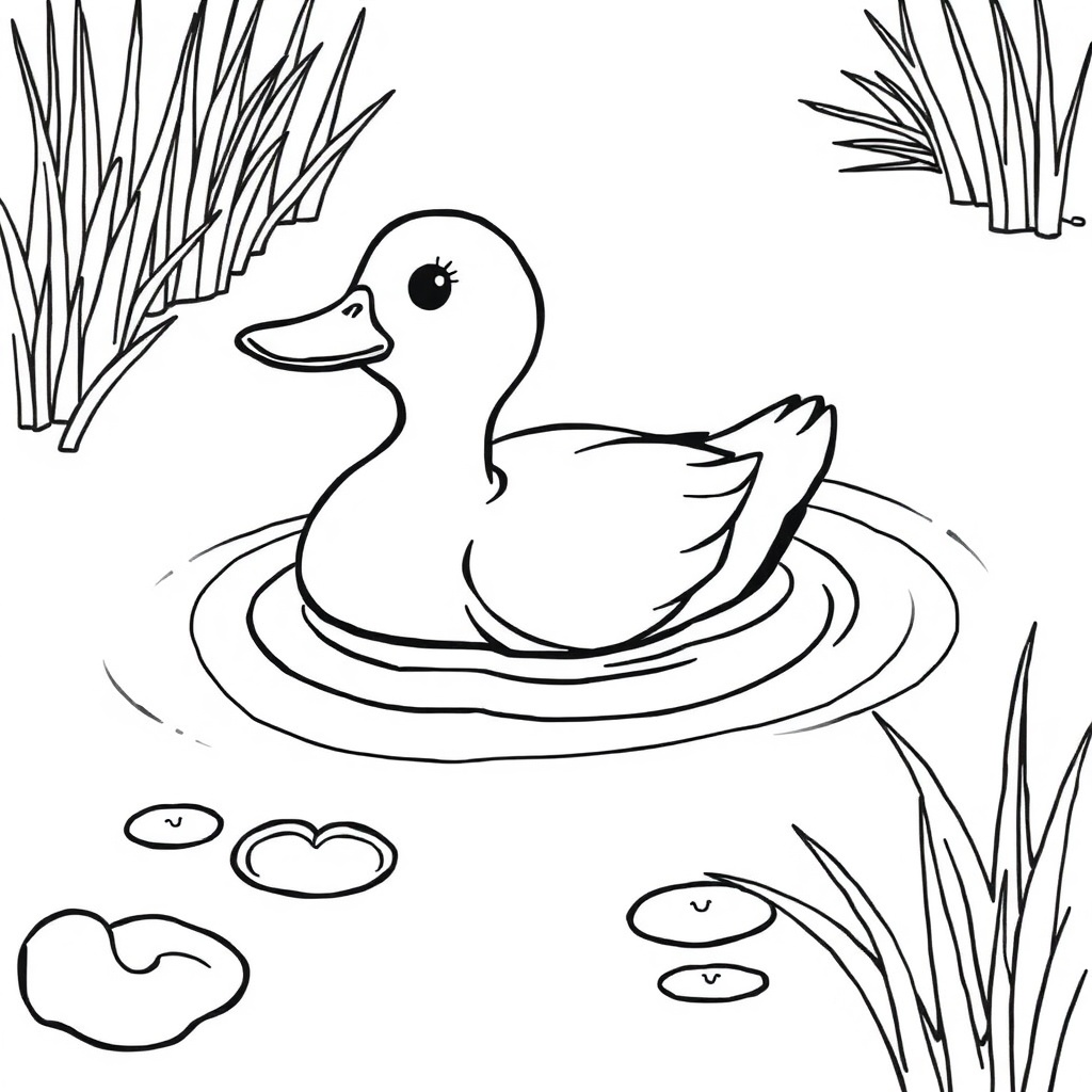 farm animal coloring page 7