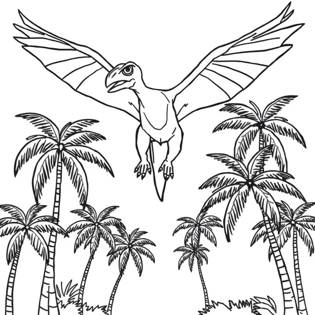 dinosaur coloring page 6