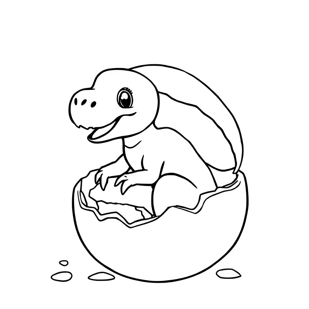 dinosaur coloring page 5