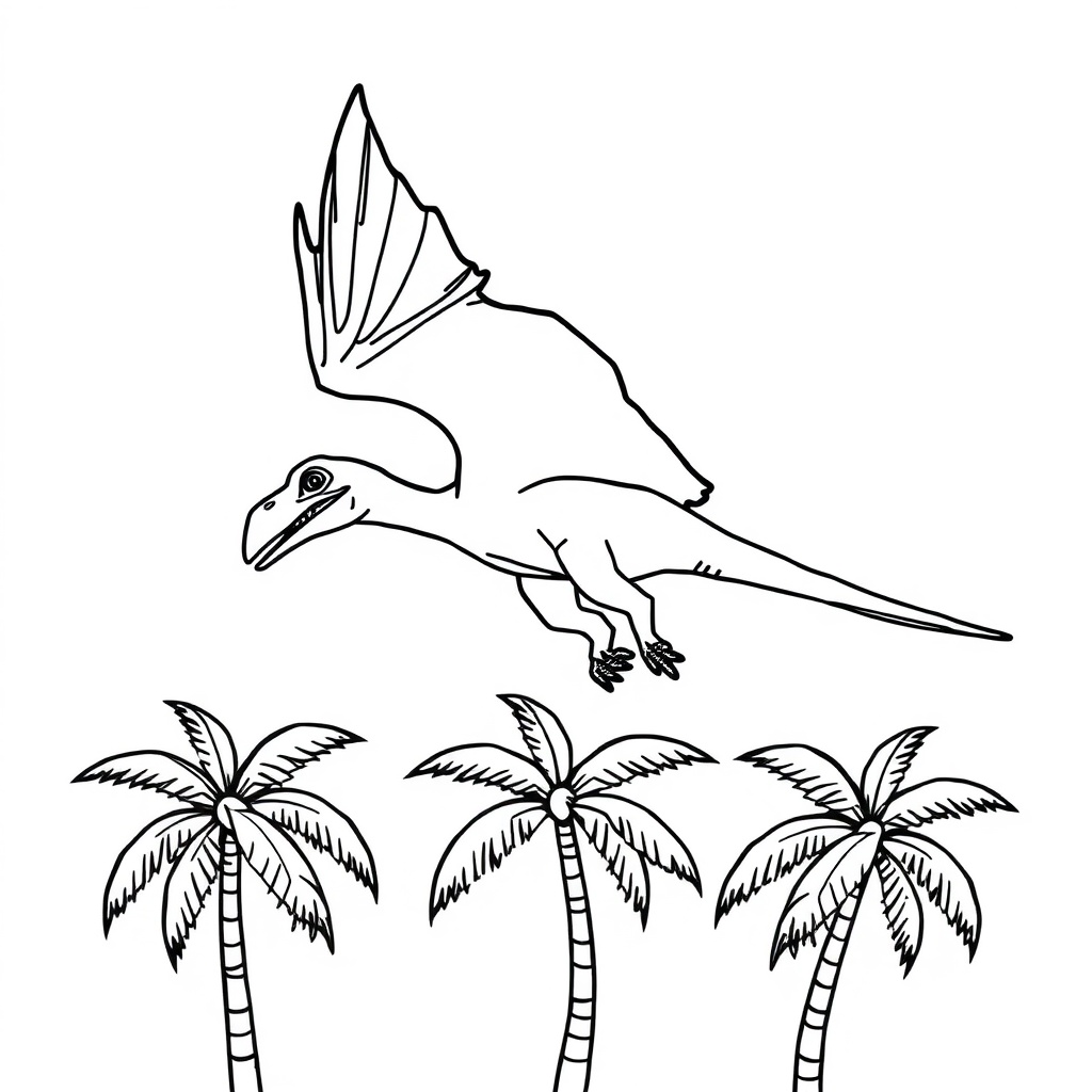 dinosaur coloring page 6