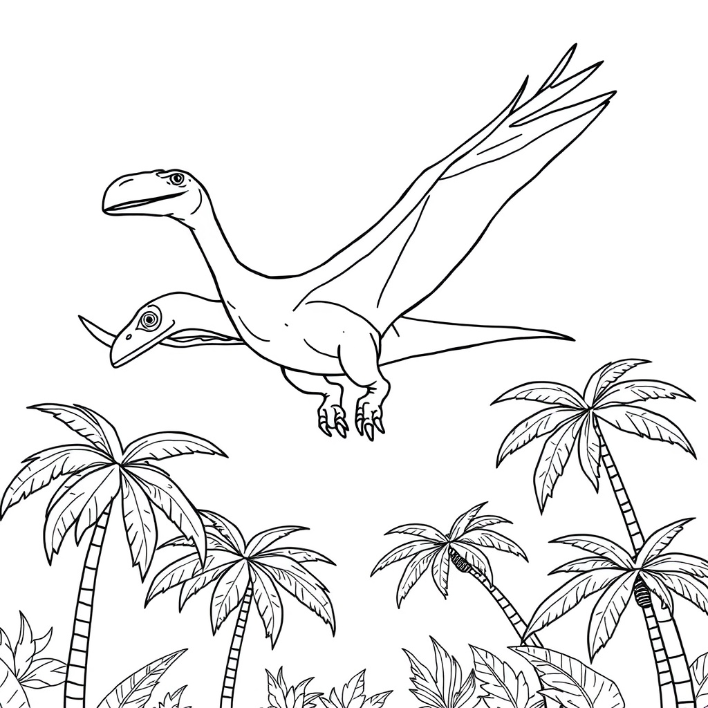 dinosaur coloring page 6