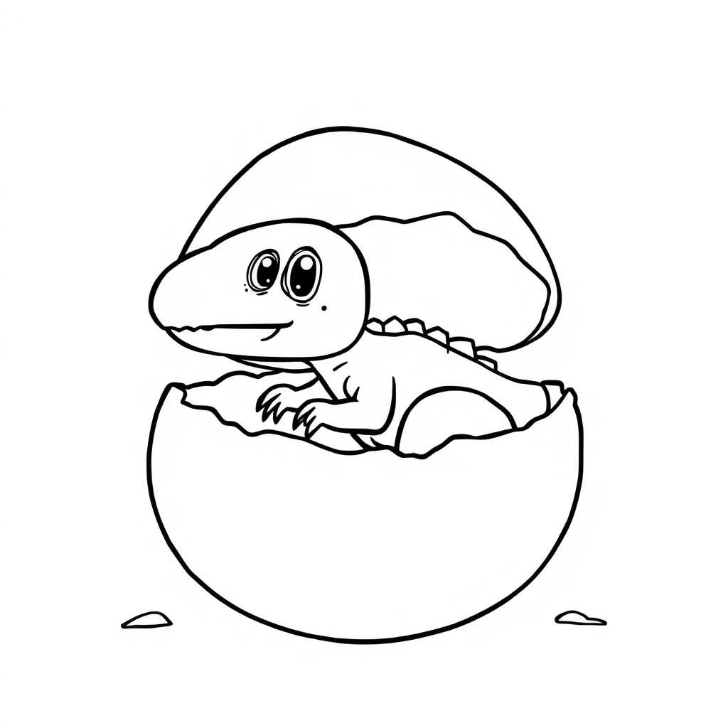 dinosaur coloring page 5