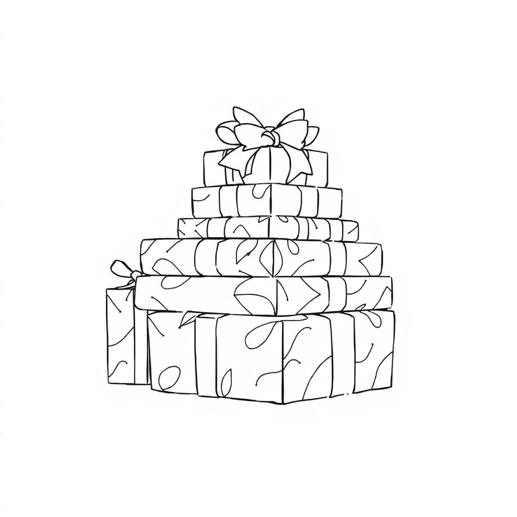 Christmas coloring page 5