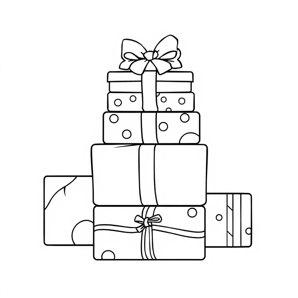 Christmas coloring page 5