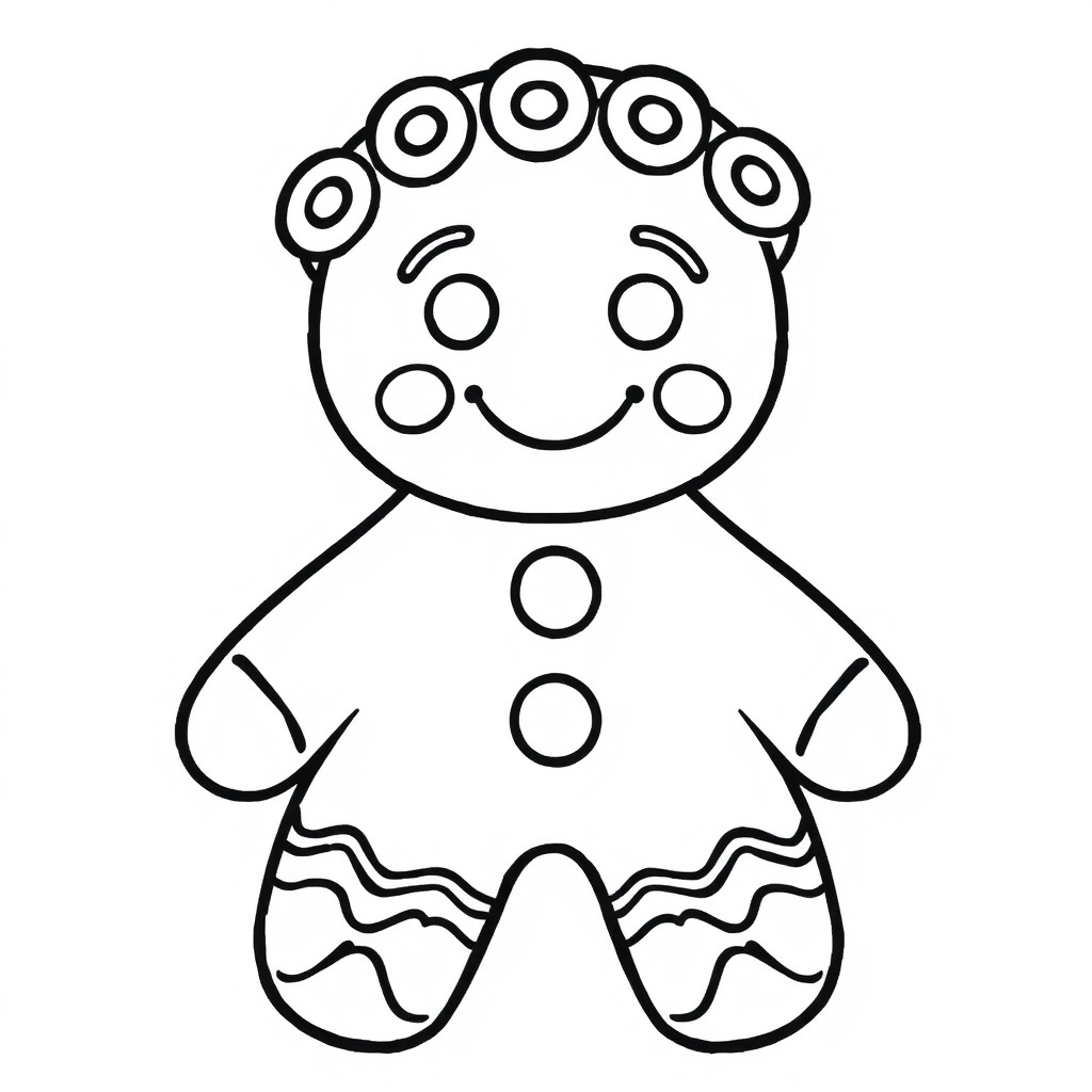 Christmas coloring page 7