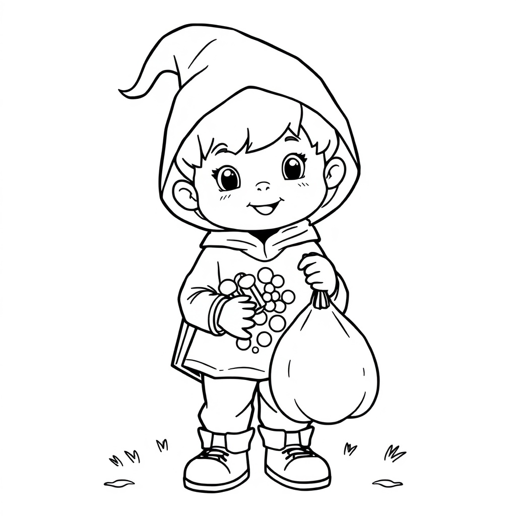 Halloween coloring page 6