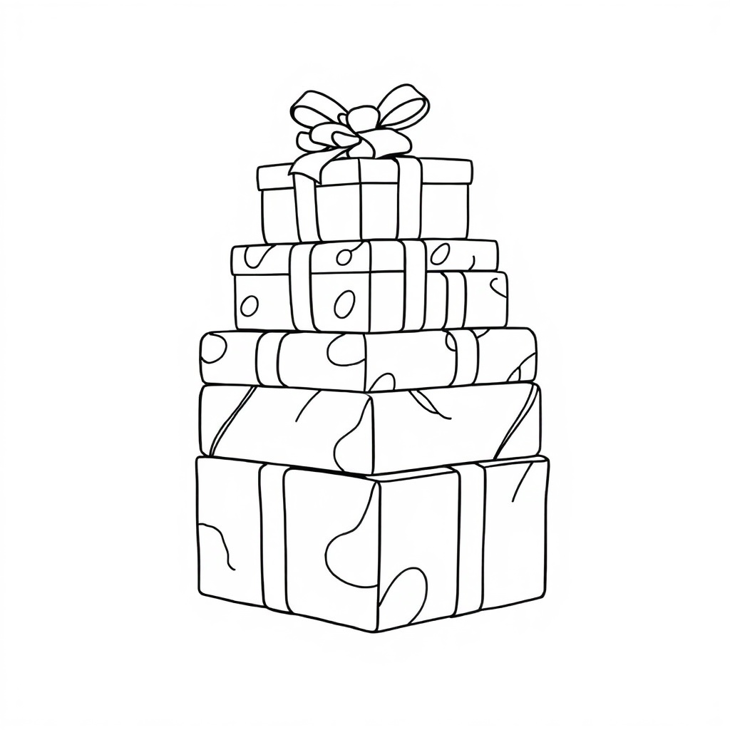 Christmas coloring page 5