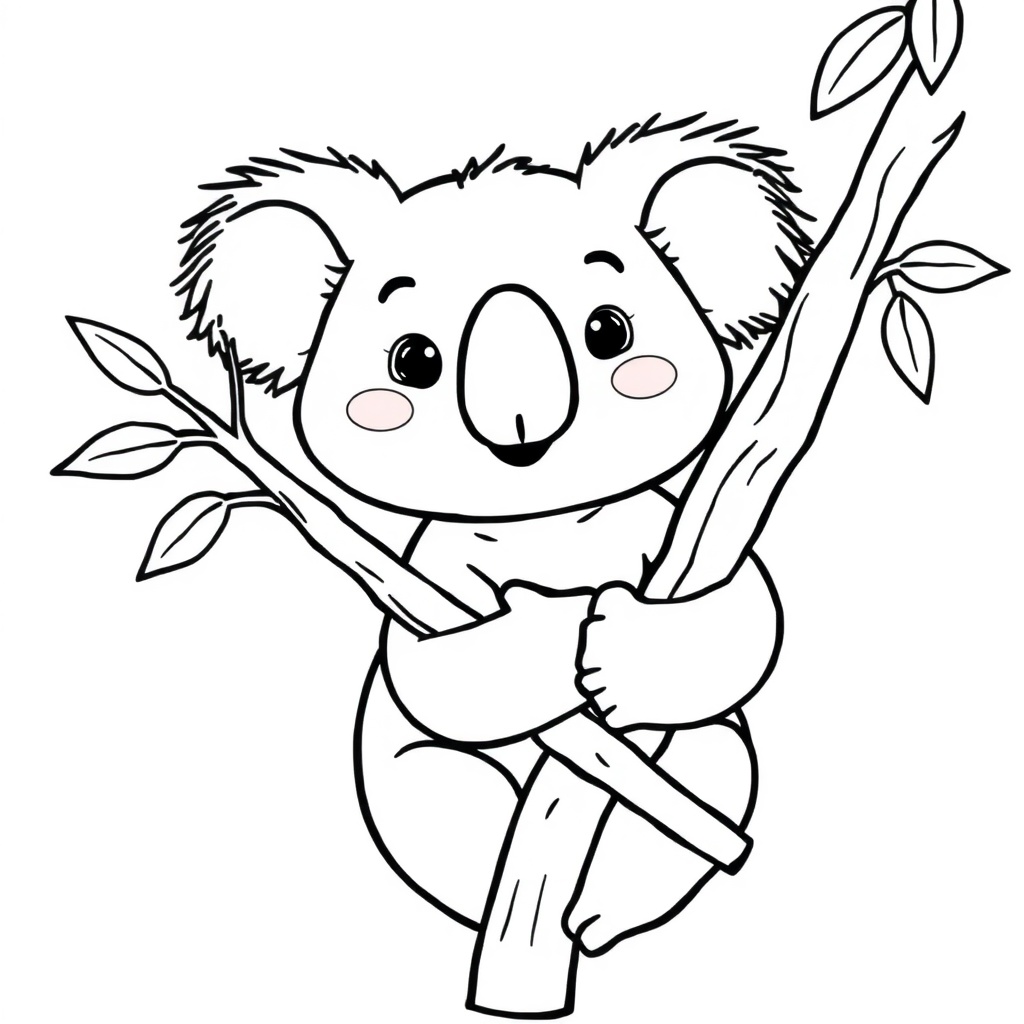 animal coloring page 8