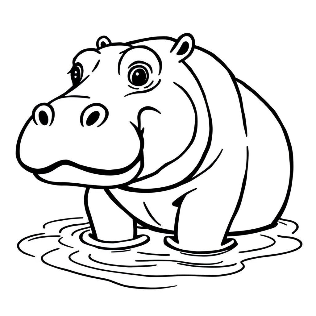 animal coloring page 5