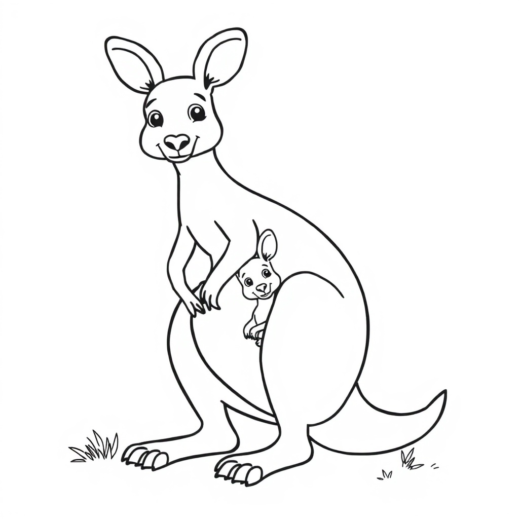 animal coloring page 7