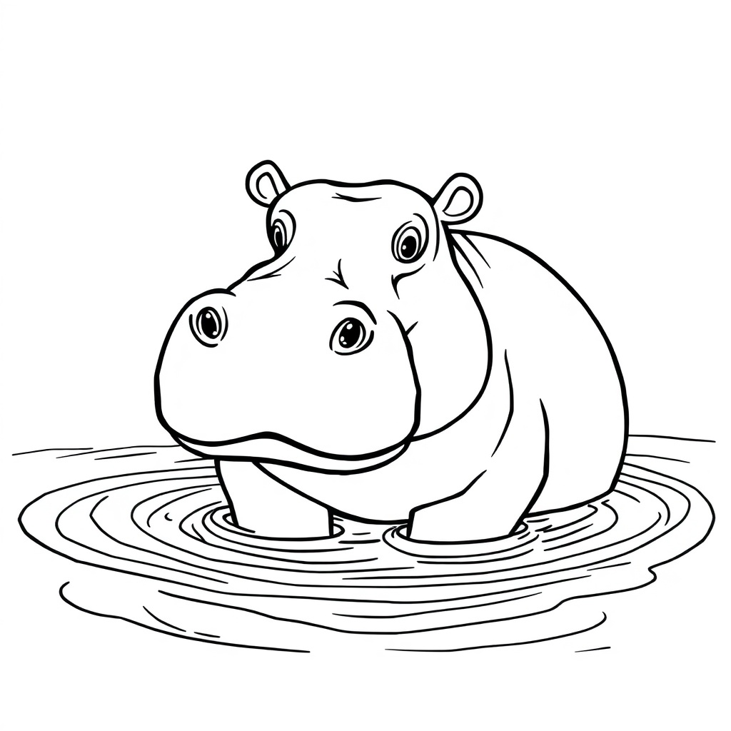 animal coloring page 5