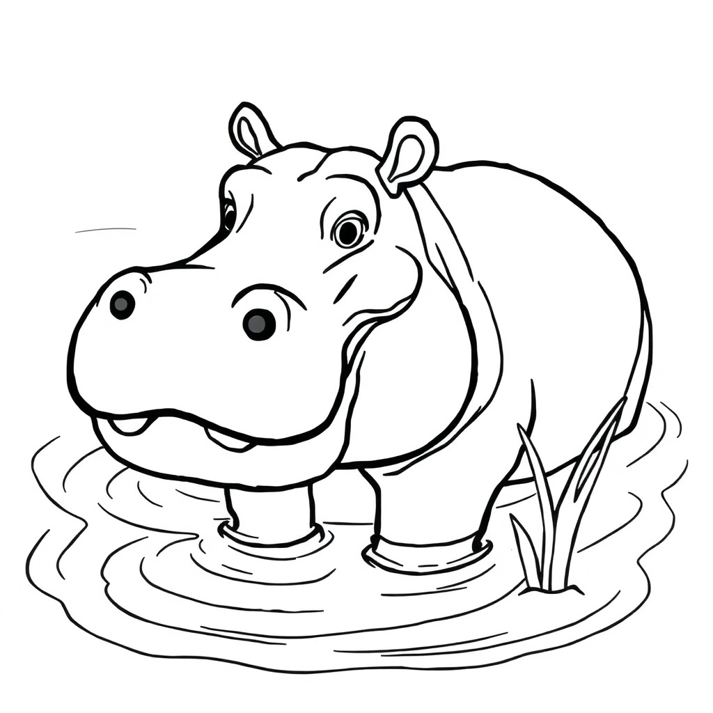 animal coloring page 5