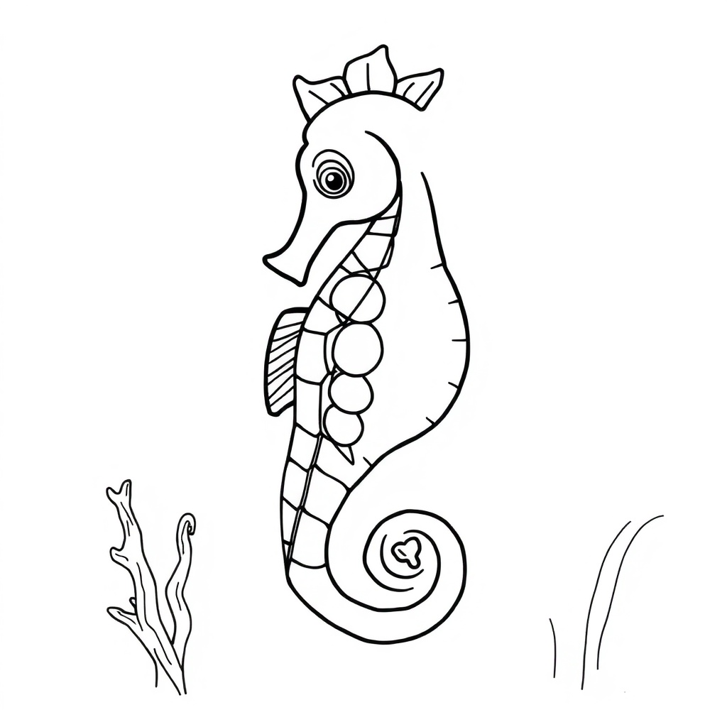 ocean coloring page 5