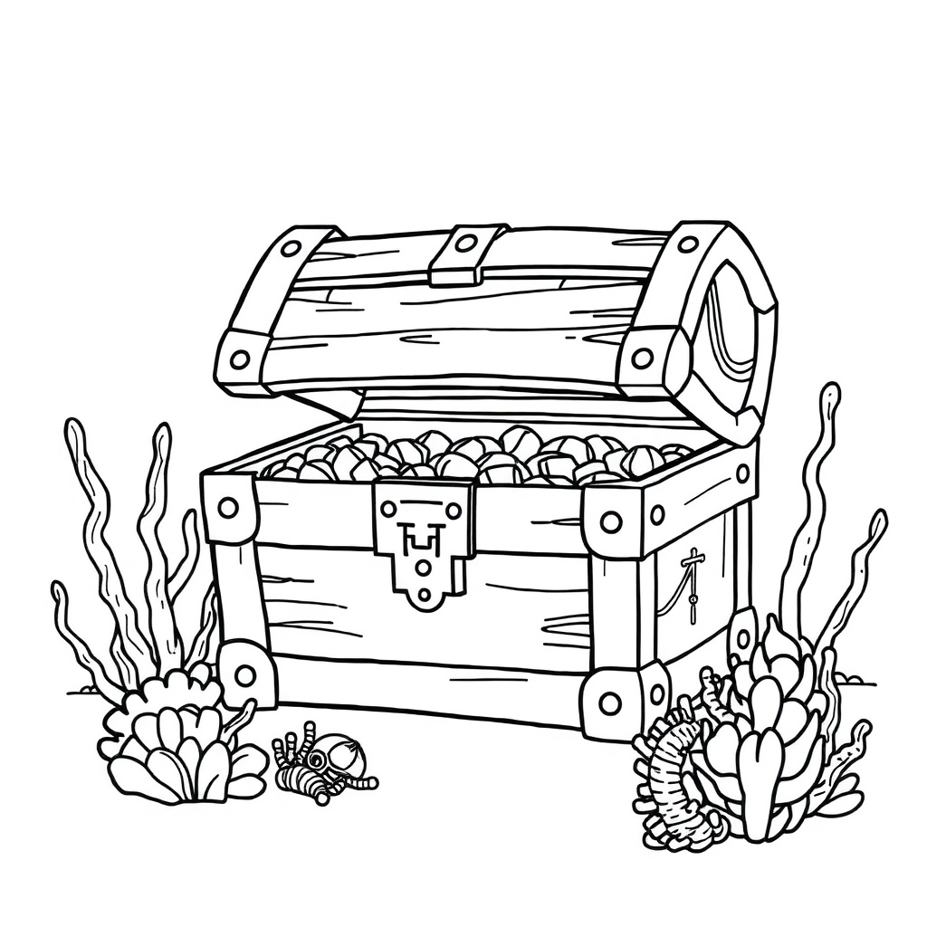 ocean coloring page 7
