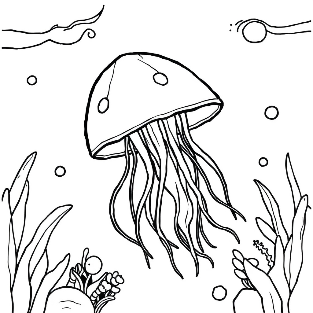 ocean coloring page 6