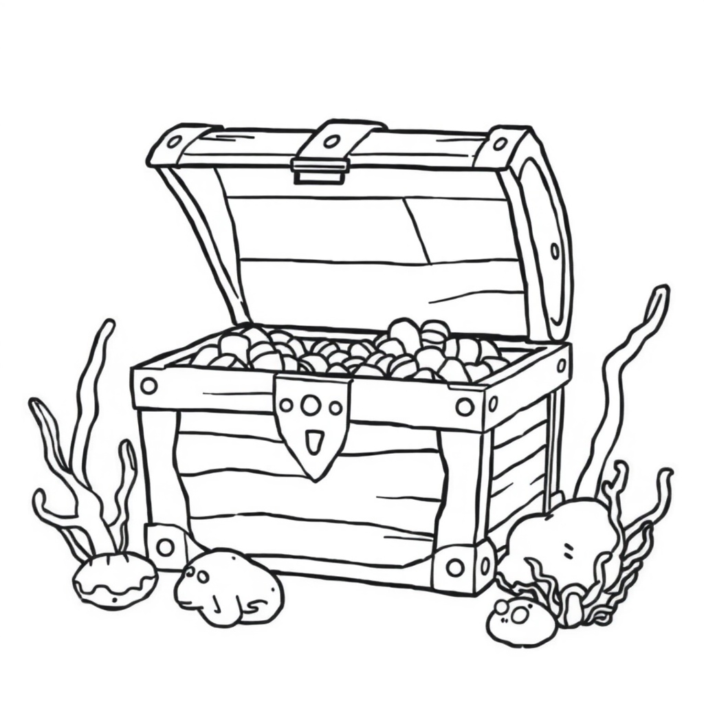 ocean coloring page 7