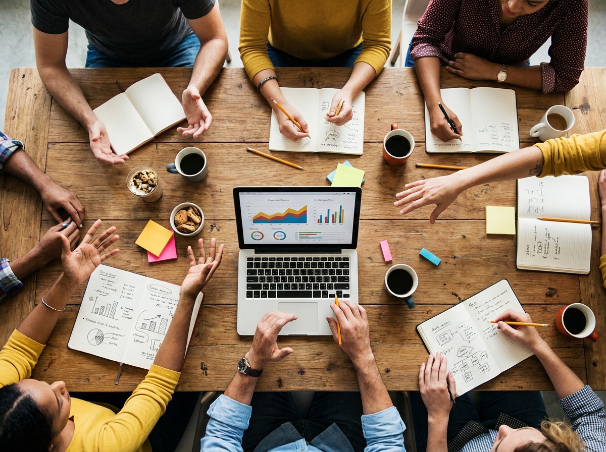 Session de travail collaboratif