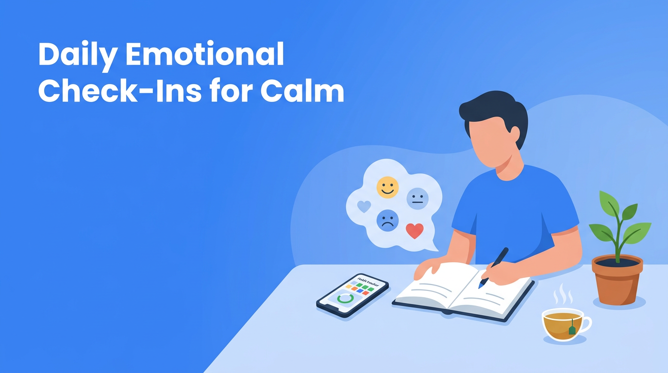 Calm Check Emotional Check-Ins - Daily Calm Habit | Haply - Haply - Haply