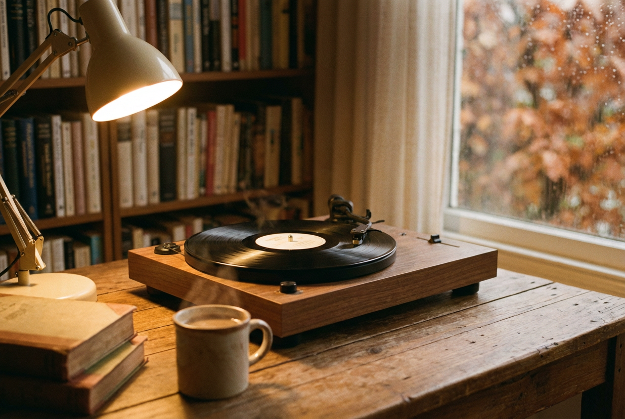 Analog Warmth jazz music video template