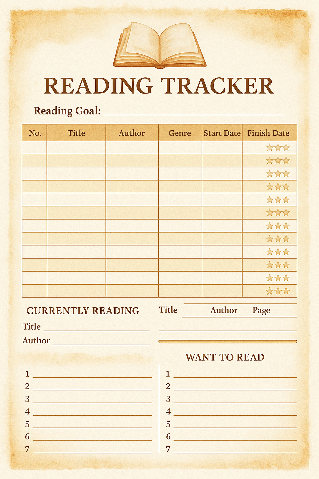 Reading Tracker