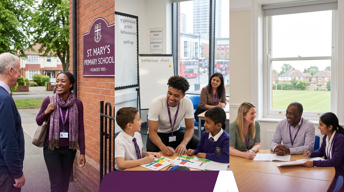 What's the difference between a standard and a fast-track application process for UK education jobs?