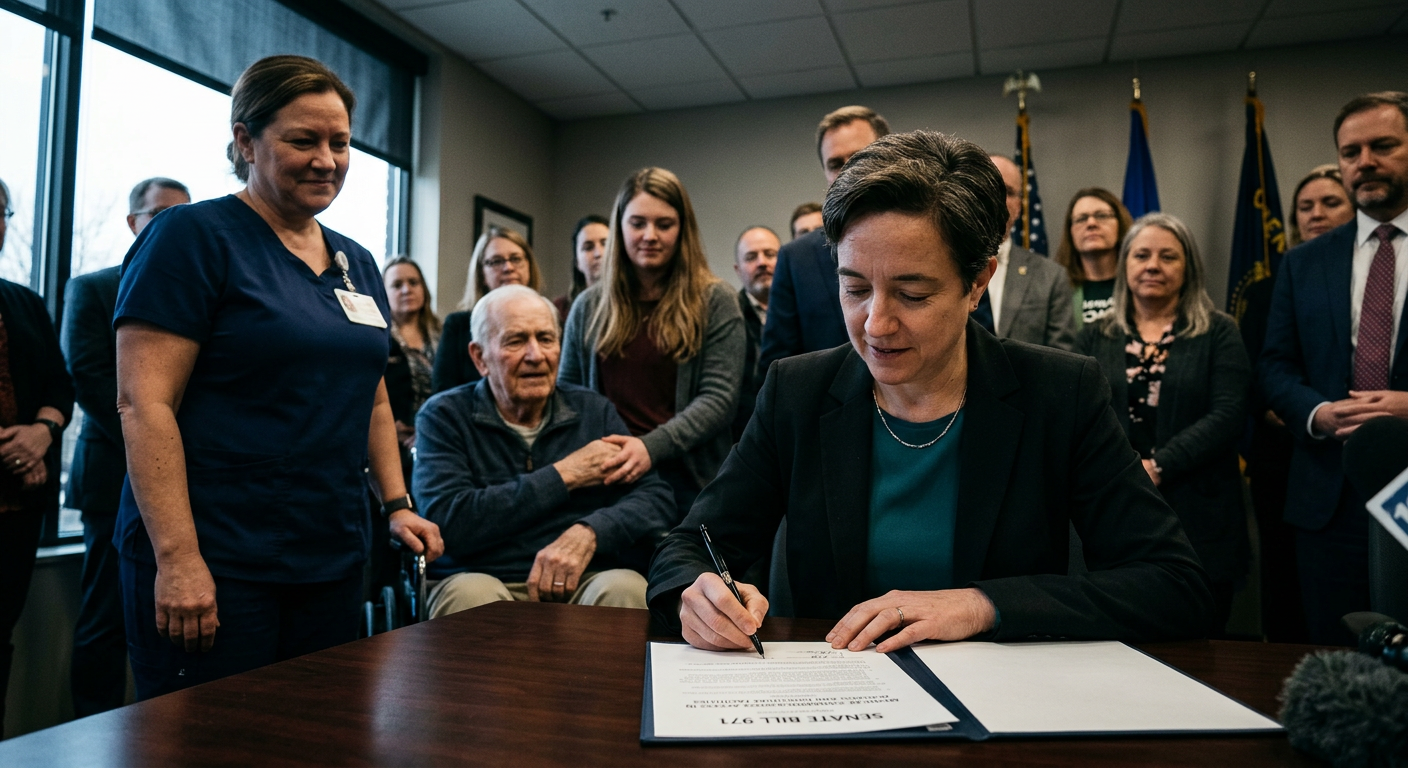 Oregon Governor Signs Bill To Allow Medical Marijuana Use In Hospices And Other Health Facilities