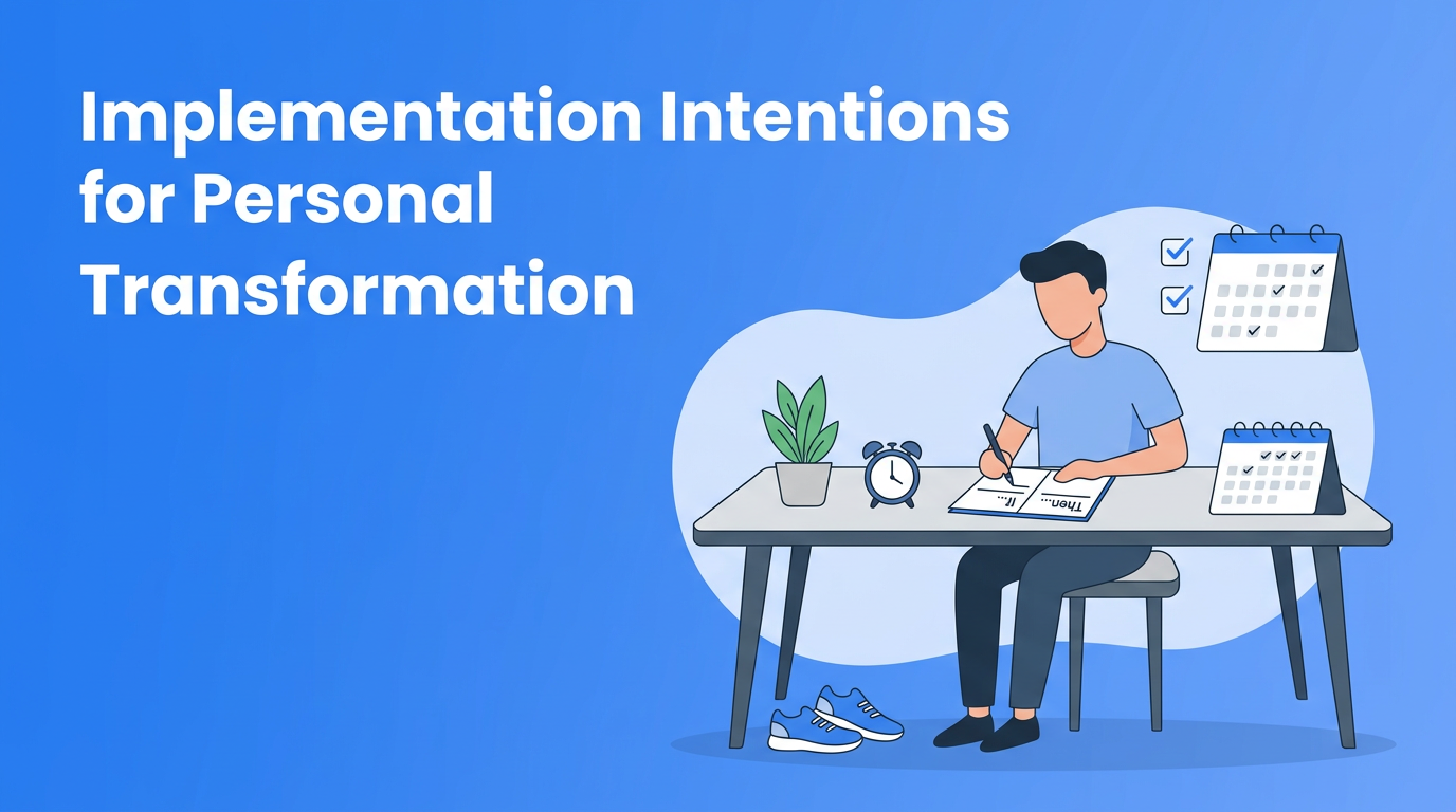 Implementation Intentions - Turn Goals Into Action | Haply - Haply - Haply