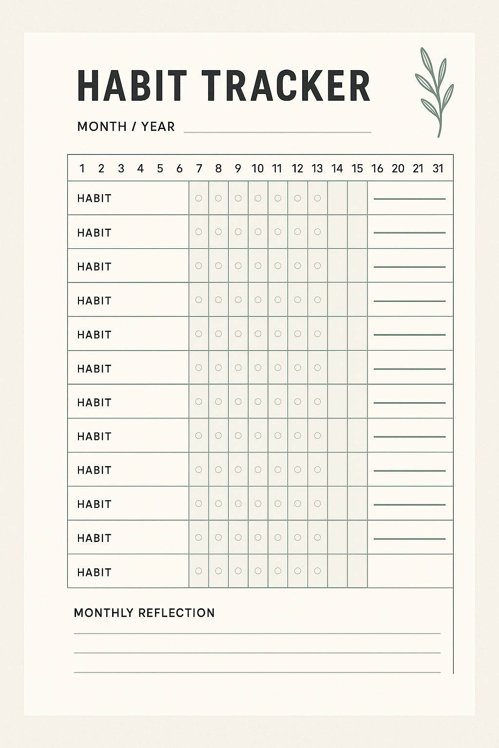 Habit Tracker