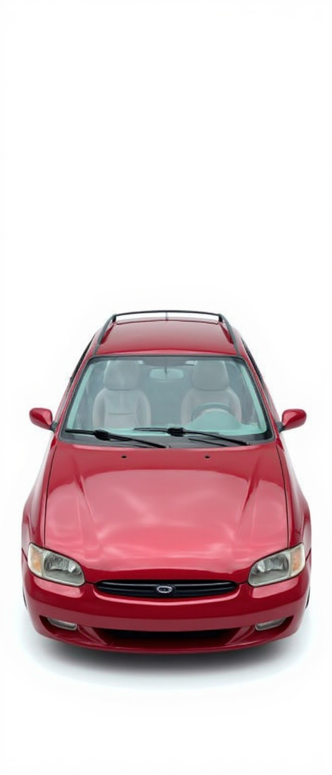red car — free 3D model
