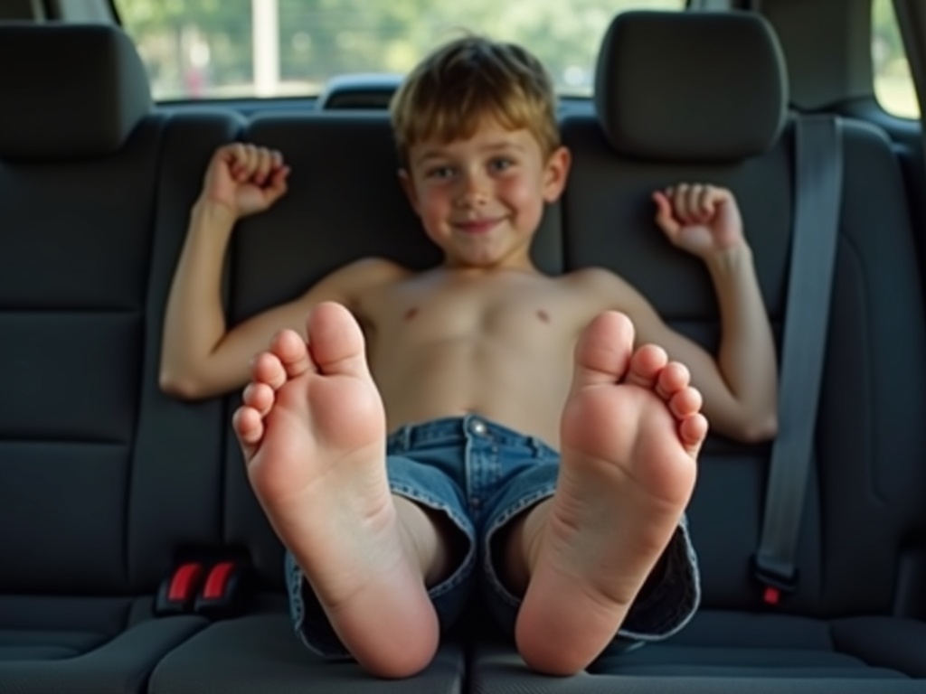 create-image-of-an-8-year-old-boy-barefoot-and-kb7j39s23v