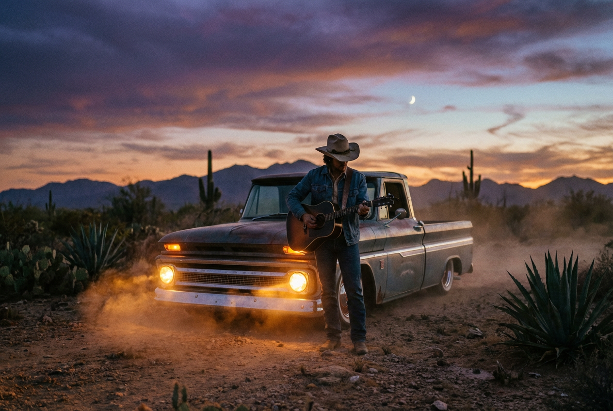 Corridos tumbados music video template visual