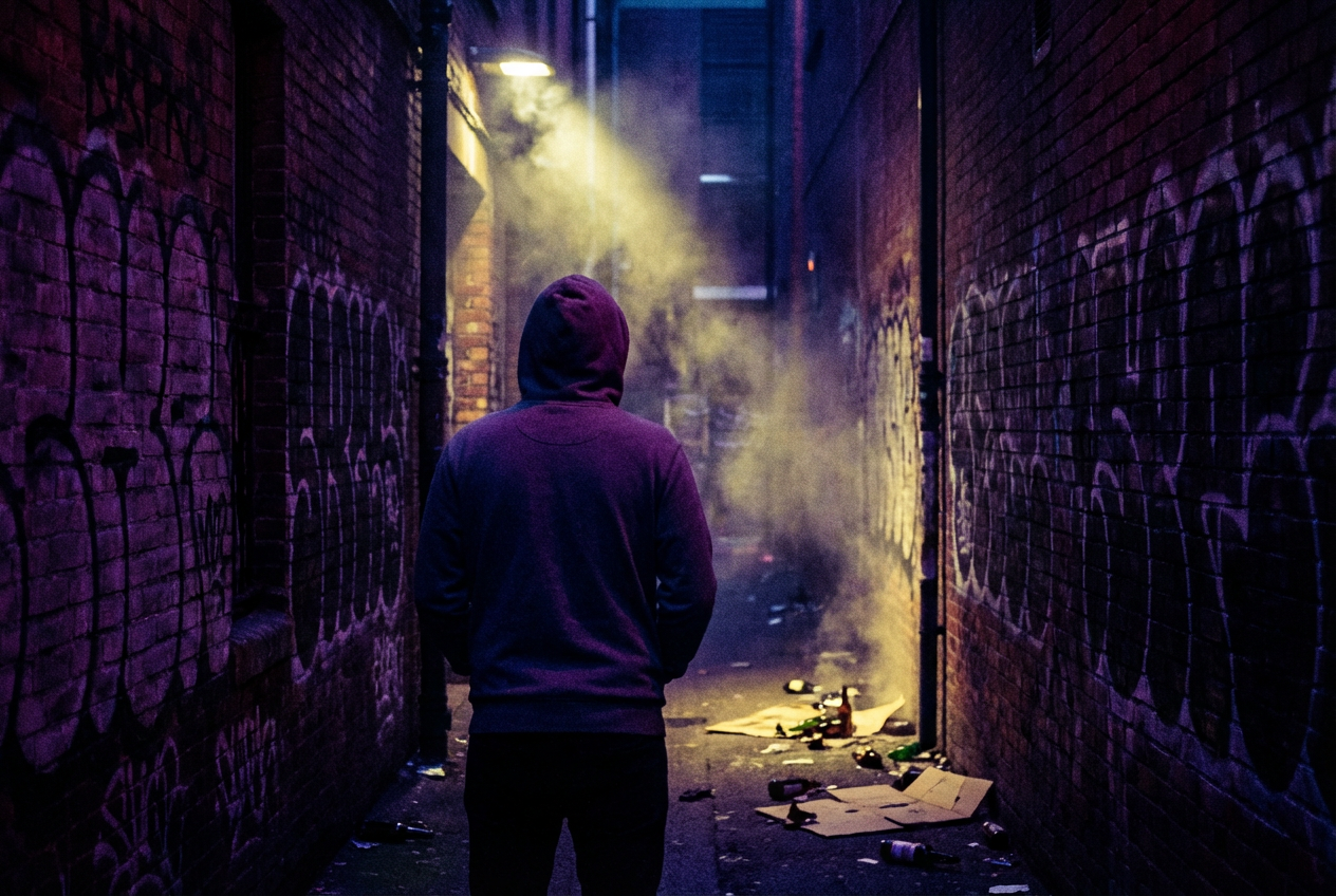 Dark Latin trap music video template