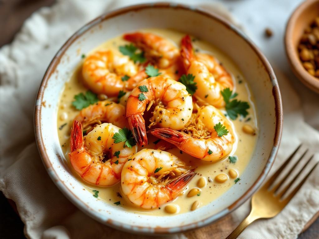 Bengali Chingri Malai Curry (Prawn in Coconut Cream)