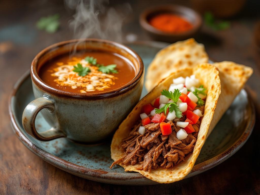 Birria (Full Jalisco Dum Method — Chilli Consommé, Goat or Beef)