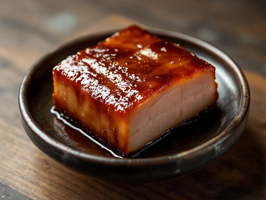 Buta no Kakuni (Nagasaki-Style Braised Pork Belly — Soy and Awamori)