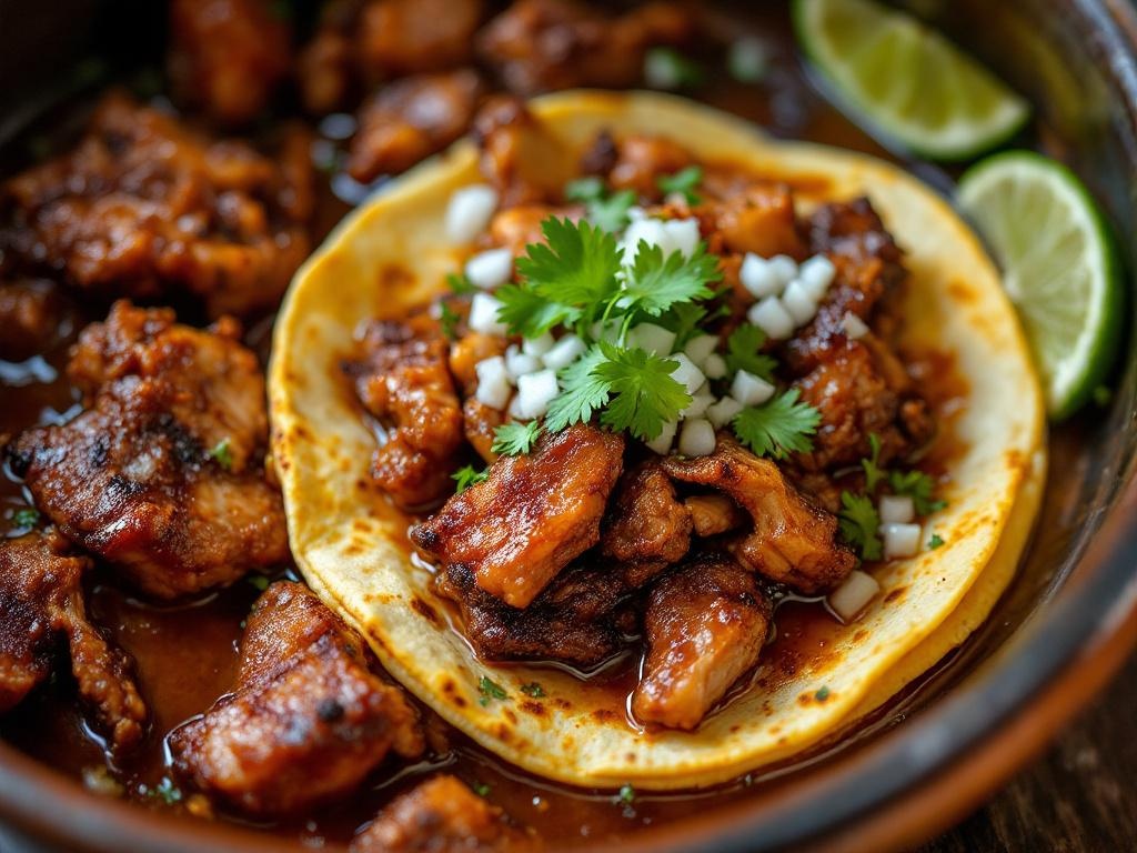 Carnitas (Michoacán — Lard-Braised Pork — Copper Pot Method)