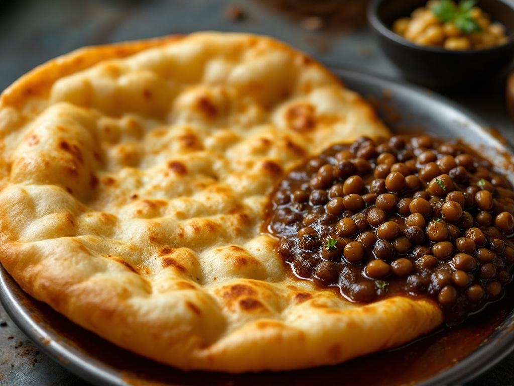 Chole Bhature (Punjabi — Spiced Chickpeas and Fried Bread)