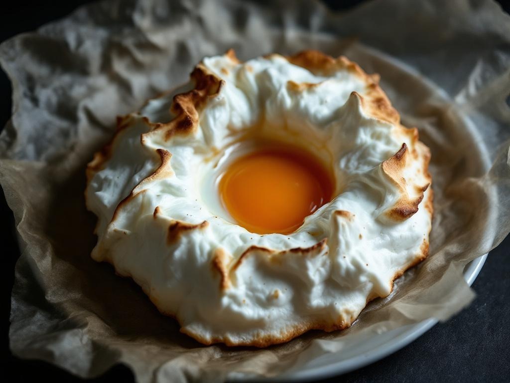 Cloud Eggs (Separated White and Yolk — French Oeufs en Neige Origin)