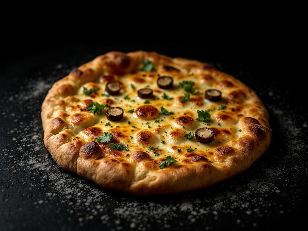 Focaccia di Recco (Ligurian — Thin Cheese-Filled Flatbread)