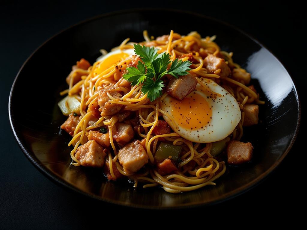Goya Champurū (Okinawan — Bitter Melon, Egg, Pork Stir-Fry)