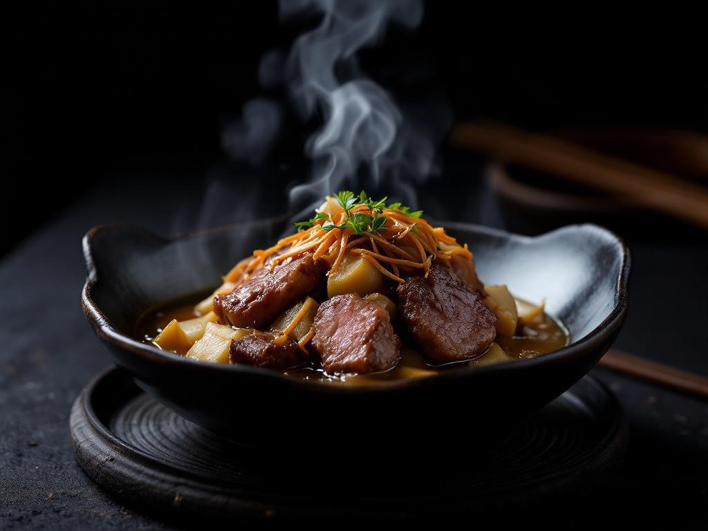Imoni (Yamagata — Taro Root and Beef Outdoor Stew)