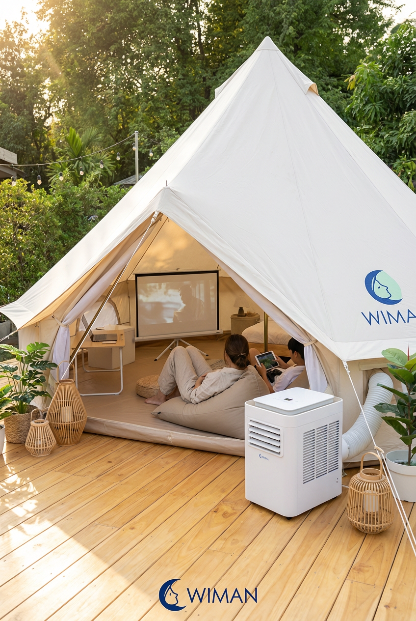 เต็นท์กระโจมติดแอร์ WIMAN Air