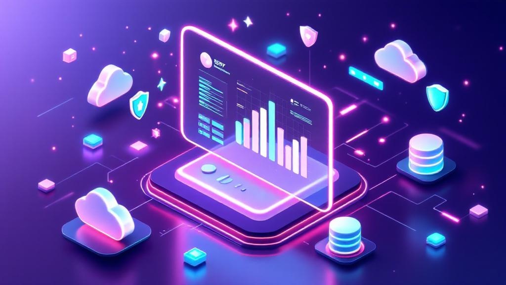 Illustration of a person setting up a personal server for self-hosting at home